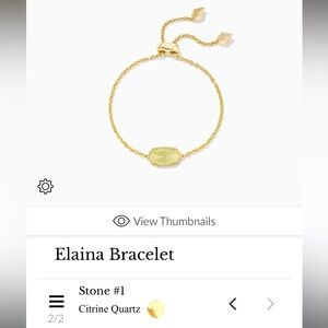 Kendra Scott Elaina Bracelet - gently used
